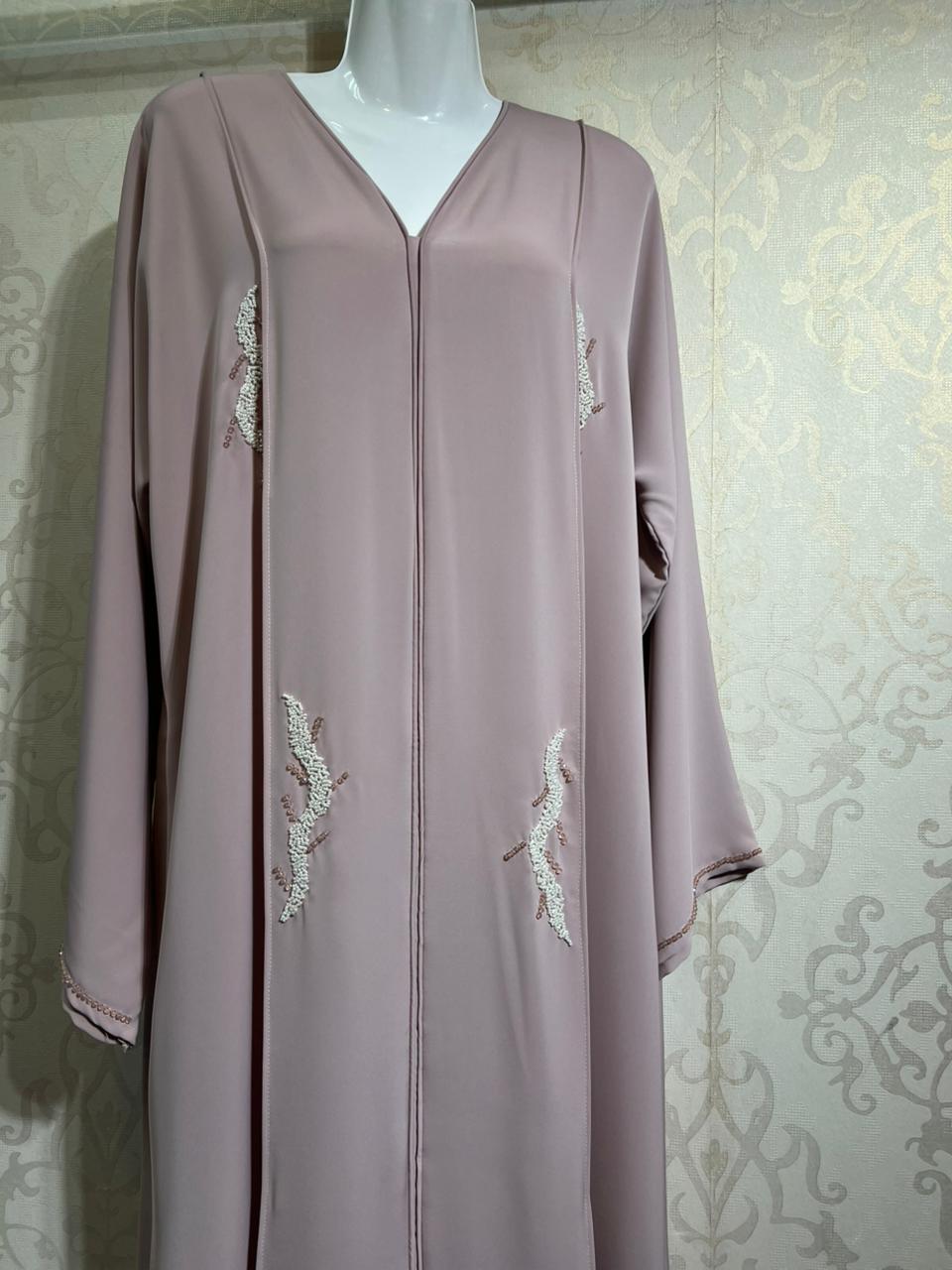 Pink Blush Elegance Abaya