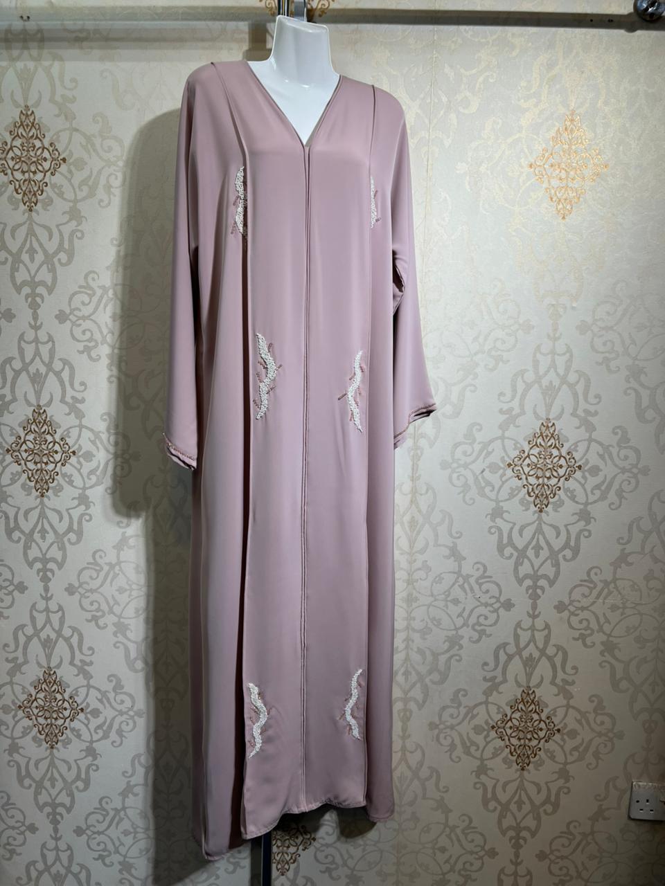 Pink Blush Elegance Abaya